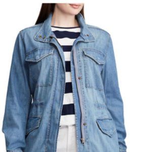 Chaps Plus Denim Field Jacket